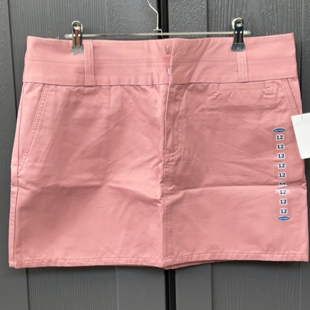 Old Navy Pink Midi Skirt